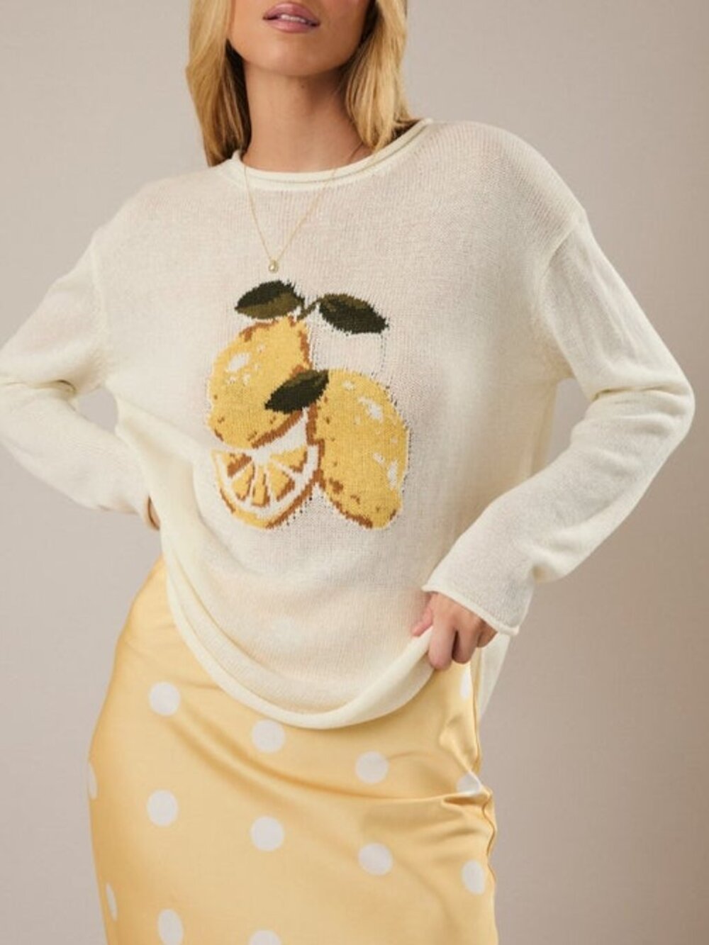 Lemon Summer Sweater